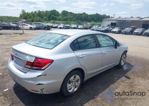 2013 Honda Civic Lx from USA, damaged, VIN 2HGFB2F58DH572665